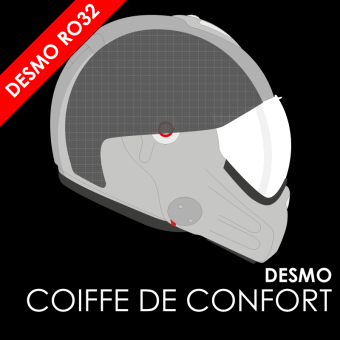 Interieur casque Roof Coiffe Desmo RO32 Interieur casque Roof Coiffe Desmo RO32